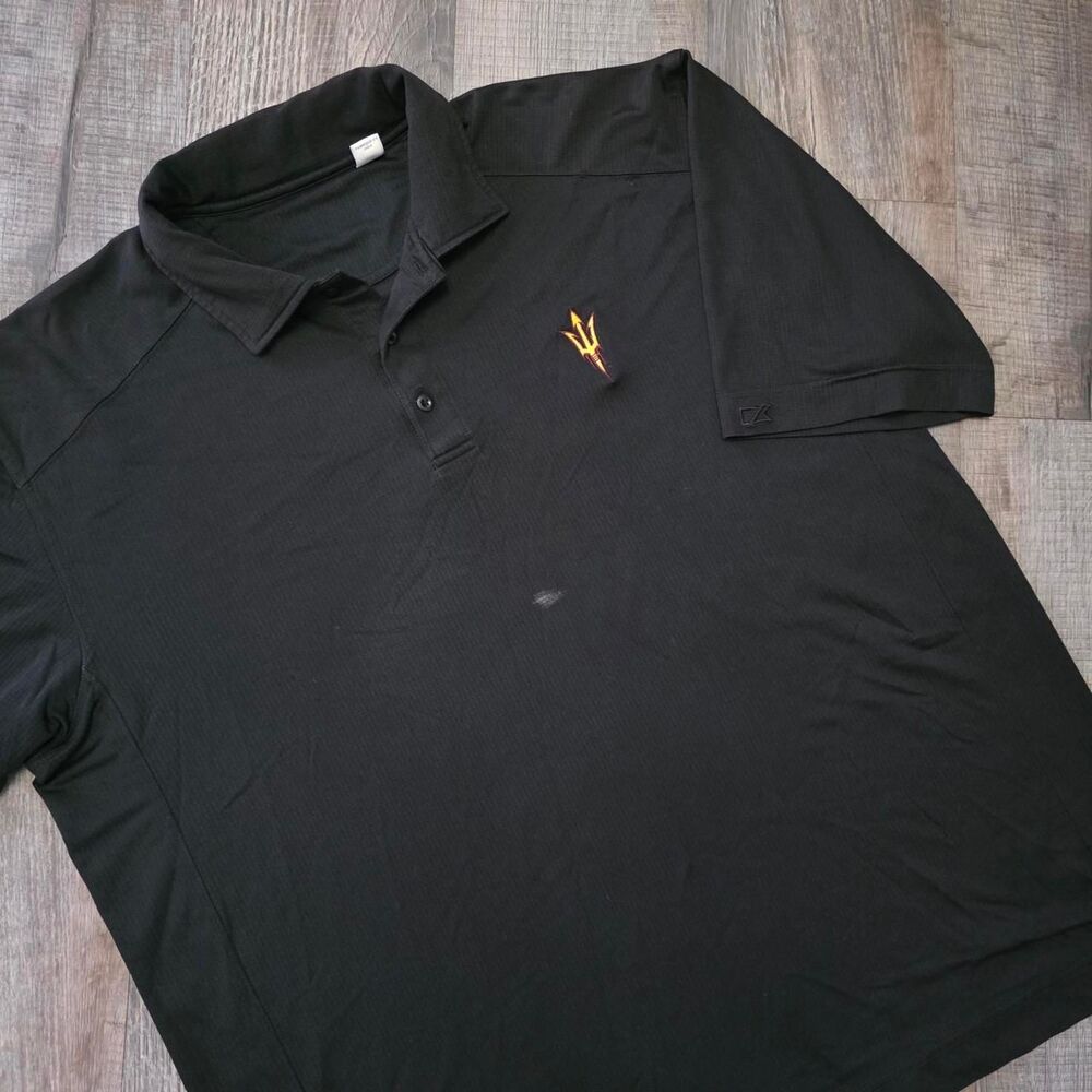 Arizona State Sun Devils Men's Black Polo-shirts